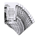 Dicksons Inspirational Christian Pocketcard Bookmark for Books, Bible Study, Journals 2.5 x 4 Inch Card Stock Earth is The Lord's Pack of 12