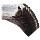 Dicksons Inspirational Christian Pocketcard Bookmark for Books, Bible Study, Journals 2.5 x 4 Inch Card Stock Peace I Leave with You Pack of 12