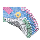 Dicksons Inspirational Christian Pocketcard Bookmark for Books, Bible Study, Journals 2.5 x 4 Inch Card Stock Enjoy Each Day Pack of 12