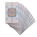 Dicksons Inspirational Spanish Christian Pocketcard Bookmark for Books, Bible Study, Journals 2.5 x 4 Inch Card Stock Por Fe Andamos Pack of 12