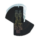 Dicksons Defended You in Battles Black 6 x 2 Inch Keepsake Tassels Bookmarks Pack of 12