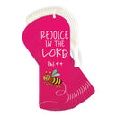 Dicksons Rejoice Neon Pink 6 x 2 Inch Cardstock Keepsake Tassels Bookmarks Pack of 12