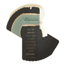 Dicksons Blessed Retirement Black and Green 6 Inch Keepsake Tassels Bookmarks Pack of 12