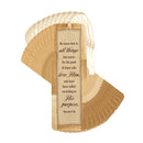 Dicksons All Things Work for Good 6 x 2 Inch Keepsake Tassels Bookmarks Pack of 12