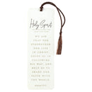 Dicksons We Welcome You Into Our Home Woodgrain Finish White 6 x 2 Paper and Tassel  Decoration Bookmark Pack of 12