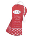 Dicksons Well Done, Good and Faithful Servant Red and White 2 x 6 Inch Paper and Tassel Place Keeper Bookmark Pack of 12