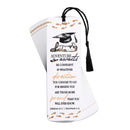 Grad Adventure Awaits - Jeremiah 29:11 Philippians 4:13-6 x 2 Inch Black and White Cardstock Tassel Bookmark Place Keeper; Pack of 12