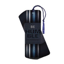 Dicksons Be Humble Deuteronomy 8:3 6 Inch Black and Blue Cardstock Paper Tasseled Bookmark Placekeeper Set of 12