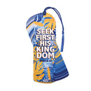 Dicksons Seek First His Kingdom Matthew 6:33 6 Inch Blue and Yellow Cardstock Paper Tasseled Bookmark Placekeeper Set of 12