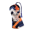 Dicksons Testing of Faith James 1:2-3 6 Inch Blue Orange and Black Cardstock Paper Tasseled Bookmark Placekeeper Set of 12