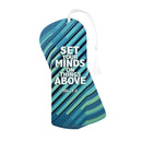 Dicksons Set Your Minds On Things Above Colossians 3:2 6 Inch Blue Cardstock Paper Tasseled Bookmark Placekeeper Set of 12