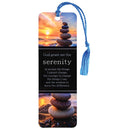 Dicksons Inspirational Christian Tassel Bookmark for Books and Novels 2 x 6 Inch Paper Serenity Prayer Rocks Pack of 12
