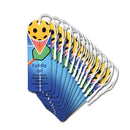 Dicksons Inspirational Christian Sport Tassel Bookmark for Books, Bible Study, Journals 2 x 6 Inch Card Stock Pickleball Lord is My Strength Pack of 12