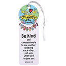Dicksons Inspirational Christian Tassel Bookmark for Books and Novels 2 x 6 Inch Paper Be Kind and Compassionate Pack of 12