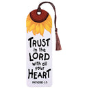 Dicksons Inspirational Christian Tassel Bookmark for Books and Novels 2 x 6 Inch Paper Trust in The Lord Pack of 12