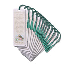 Dicksons Inspirational Christian Tassel Bookmark for Books, Bible Study, Journals 2 x 6 Inch Card Stock Lord Bless You and Give You Peace Pack of 12