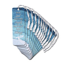Dicksons Inspirational Christian Tassel Bookmark for Books, Bible Study, Journals 2 x 6 Inch Card Stock God and His Angels Pack of 12