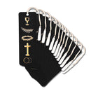Dicksons Inspirational Christian Tassel Bookmark for Books, Bible Study, Journals 2 x 6 Inch Card Stock Easter Icons Pack of 12