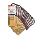 Dicksons Pastor Appreciation Christian Pocketcard Bookmark for Books, Bible Study, Journals 2 x 6 Inch Card Stock Well Done Pastor's Wife Pack of 12