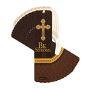 Dicksons Be Strong and Courageous 6 x 1.5 Inch Keepsake Tassels Bookmarks Pack of 12
