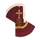 Dicksons Trust with All Your Heart 6 x 1.5 Inch Keepsake Tassels Bookmarks Pack of 12