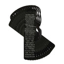 Dicksons Give A Little Jesus Thoughtful Word Black 6 inch Paper Bookmark Pack of 12