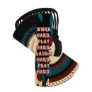 Dicksons Work Play Laugh Pray Hard 6 inch Paper Bookmark Pack of 12