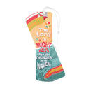 Dicksons The Lord is Mightier Than Thunder Psalm 93:4 6 Inch Blue and Pink Cardstock Paper Tasseled Bookmark Placekeeper Set of 12