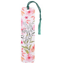 Dicksons Inspirational Christian Tassel Bookmark for Books and Novels 1.5 x 6 Inch Laminated Paper Floral My Only Hope is in You Pack of 12