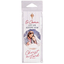 Dicksons Christmas Holiday Bookmark for Books and Novels 6 x 2 Inch Paper Let Us Adore Him Pack of 12