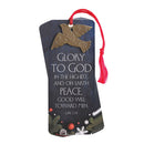 Dicksons Christmas Holiday Tassel Bookmark for Books and Novels 6.25 x 2.5 Inch Paper with Embellished Metal Charm Glory to God Dove Pack of 6