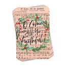 Dicksons Christmas Holiday Pocketcard Bookmark 3.75 x 2 Inch Paper Come Ye Faithful Sheet Music Pack of 12