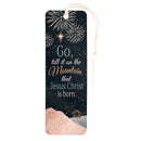 Dicksons Go Tell It On The Mountain 6 Inch Paper Christmas Keepsake Bookmark with Tassel Pack of 12