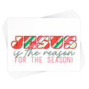 Dicksons Christmas Stationary Greeting Money Card With Envelopes 7.5 x 5.5 Inch Paper Jesus Reason for the Season Pack of 8