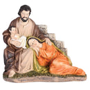 Dicksons Individual Christmas Nativity Figurine 6.5 x 7.25 Inch Resin Colorful Mary Resting