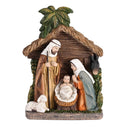 Dicksons Individual Christmas Nativity Figurine 4.5 x 6 Inch Resin Holy Family Lamb