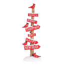 Dicksons Christmas Tabletop Figurine Festive Holiday Décor 3 x 9.5 Inch Resin Cardinal Birds on a Pole