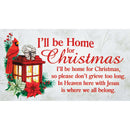 Dicksons Home for Christmas Heaven Red and White 5 x 2.75 Inch Magnet Refrigerator Magnet