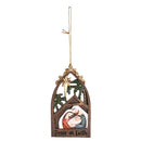 Dicksons Decorative Holiday Hanging Christmas Tree Ornament 2.5 x 5 Inch Resin Peace on Earth Holy Family