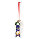 Dicksons Decorative Holiday Hanging Christmas Tree Ornament 1.75 x 3.25 Inch Resin Love Angel