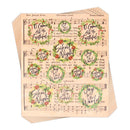 Dicksons Adhesive Christmas Sticker Decals Vinyl Hymns of Christmas Sheet Music Pack of 52