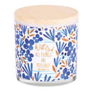 Dicksons Softly Scented Inspirational Christian Jar Candle 13 Ounce Natural Soy Wax with God All Things
