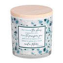 Dicksons Softly Scented Inspirational Christian Jar Candle 13 Ounce Natural Soy Wax for I Know The Plans I Have