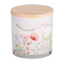 Dicksons Softly Scented Inspirational Christian Jar Candle 13 Ounce Natural Soy Wax Whatever You Ask in Prayer