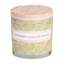 Dicksons Softly Scented Inspirational Christian Jar Candle 13 Ounce Natural Soy Wax Nothing is Impossible