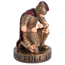 Dicksons Decorative Christian Tabletop Figurine 4.25 x 7 Inch Resin Kneeling Warrior Full Armor of God