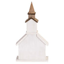 Dicksons, Classic Hymns, Inspirational Christian, 14.5 inch Tall, Table Top Decoration, Church Village Figure, Includes LED Tea Light Holder, Nearer My God to Thee