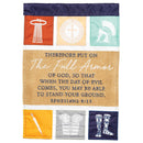 Dicksons Full Armor of God Burlap Brown 13 x 18 Polyester Garden Flag