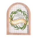 Dicksons Spread Kindness Seek Joy 1 Thessalonians 5:16-18 White Wash Wood and Glass Tabletop or Hanging Wall Art 15 x 11.75 Inch