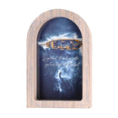 Dicksons If You Want To Walk On Water Grey Wash Wood and Glass Tabletop or Hanging Wall Art 10.5 x 6.75 Inch